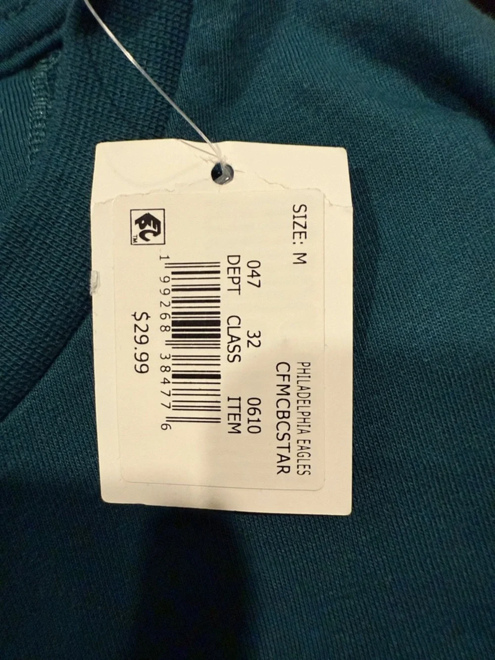 Champion Teal Philadelphia Eagles Graphic Short Sleeve Tee - Picture 6 of 6